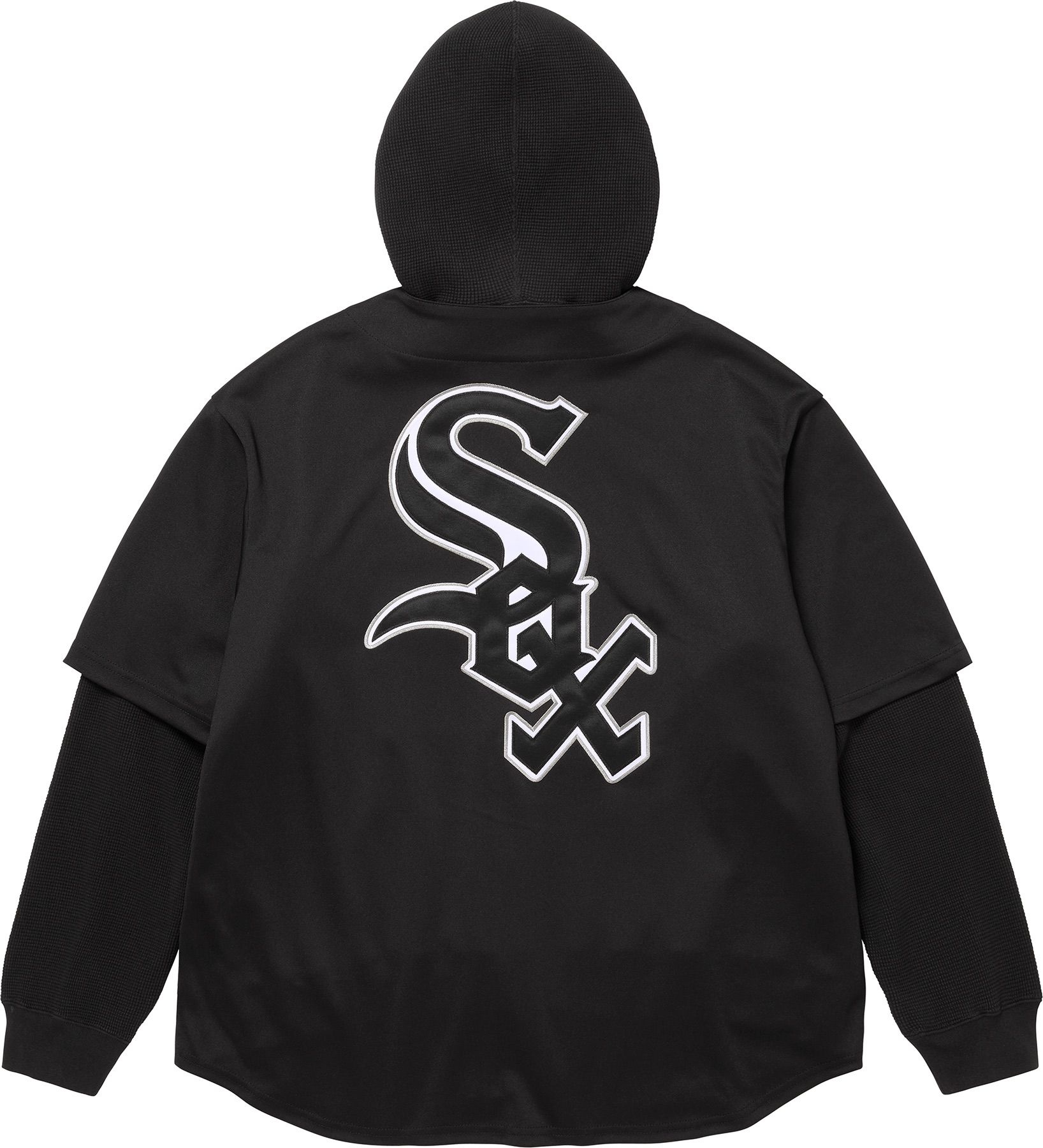 Supreme®/Chicago White Sox™ Hooded Baseball Jersey view 3